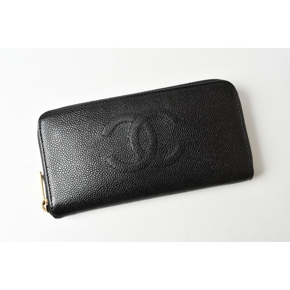 Chanel Black Wallet Lambskin Mini - Picture 1 of 15